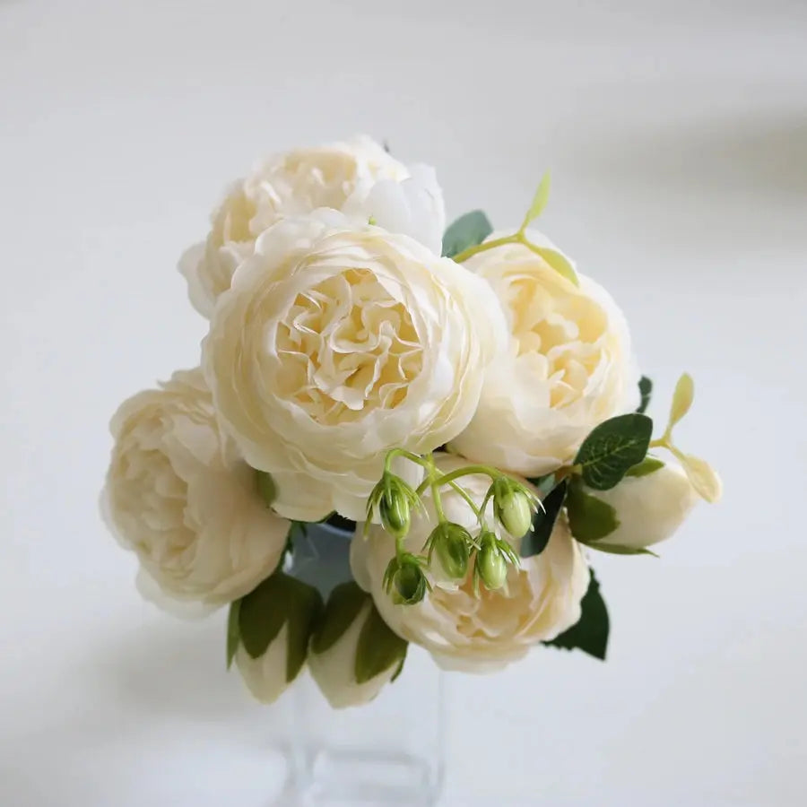 Artificial Peony Rose Bouquet Auraveia