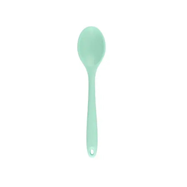 Long Handle Silicone Ladle Soup Spoon Colander Ramen Noodles Tablespoons Scoop Rice Salad Stirring Spoons Kitchen Teaspoons - Auraveia