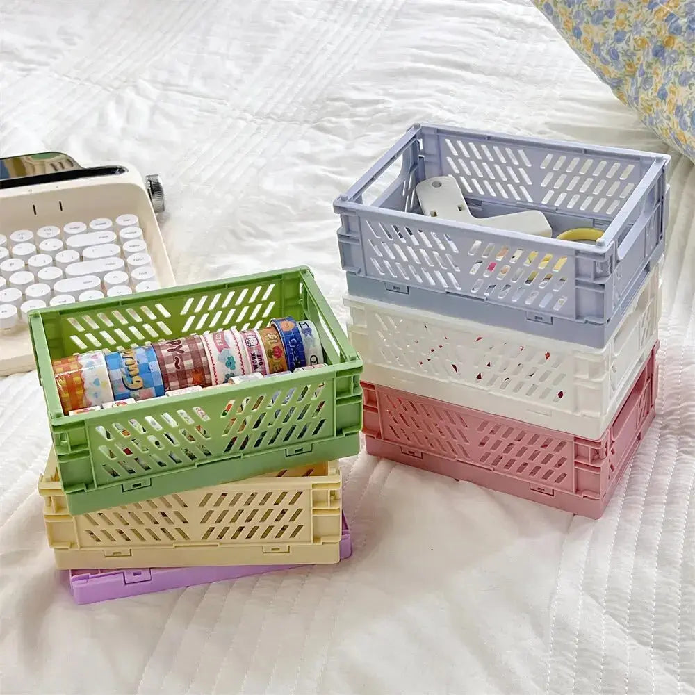 Foldable Storage Baskets Auraveia