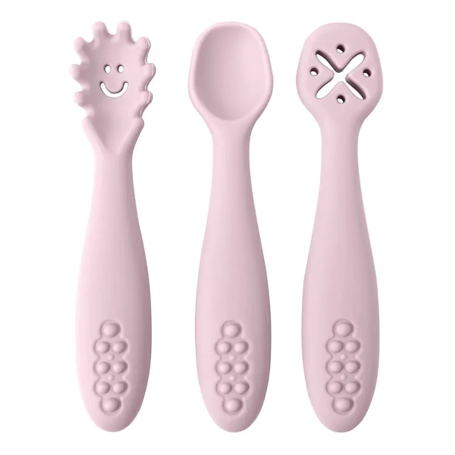 Silicone Baby Feeding Utensils Set Auraveia