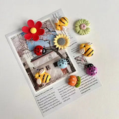 10pcs Adorable Refrigerator Magnets - Durable & Strong Hold for Kitchen, Office & More - Versatile Home Decor Mothers Day Gift - Auraveia