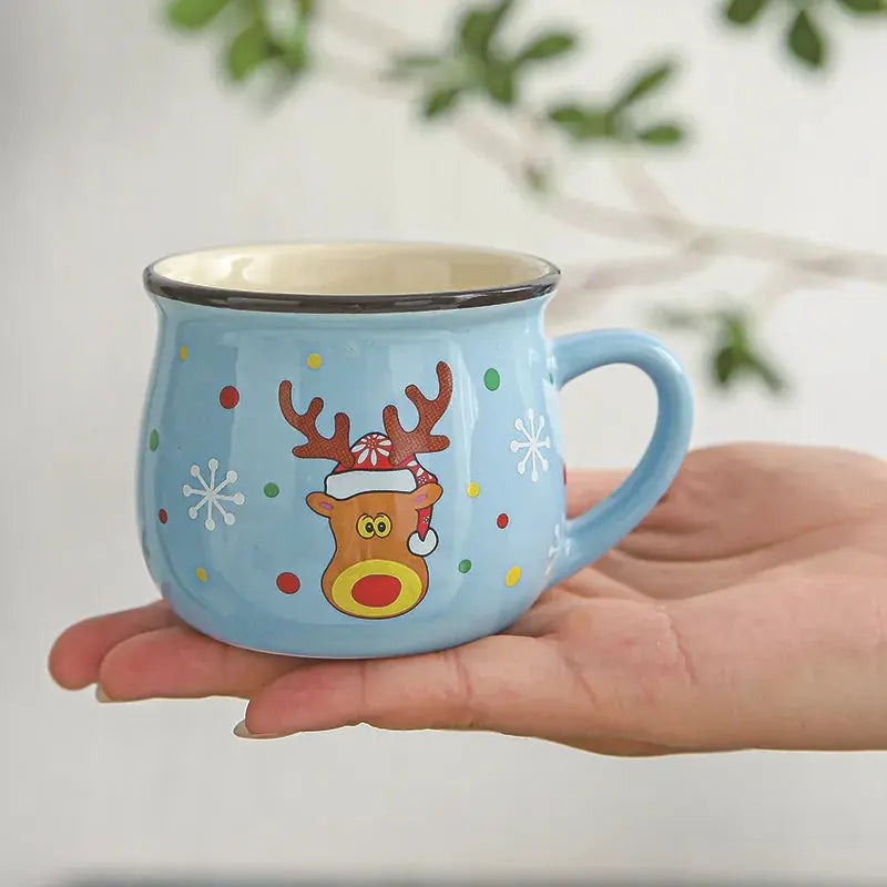 Ceramic Christmas Cartoon Mug Auraveia