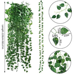 Artificial Green Ivy Garland Decor Auraveia