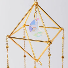 Rainbow Star Moon Wind Chimes Auraveia