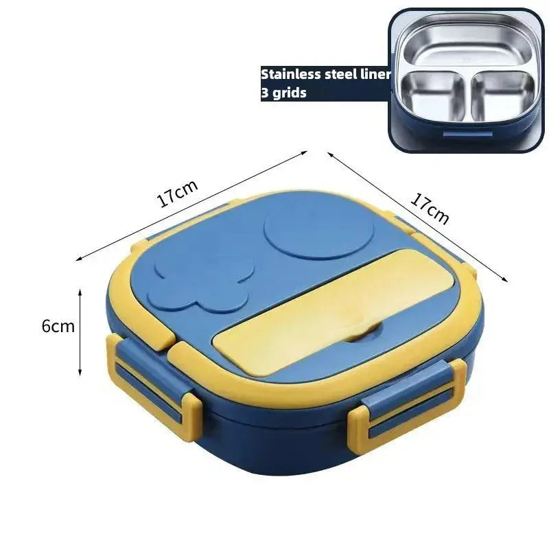 Outing Tableware 304 Portable Stainless Steel Lunch Box Baby Child Student Outdoor Camping Picnic Food Container Bento Box - Auraveia