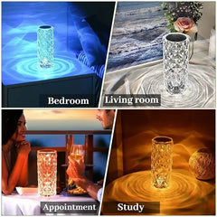 16 Colors Crystal LED Night Light Auraveia