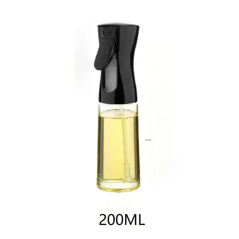 1pc 200ml/300ml Oil Spray Bottle Kitchen Cooking Olive Oil Dispenser Camping BBQ Baking Vinegar Soy Sauce Sprayer Containers - Auraveia