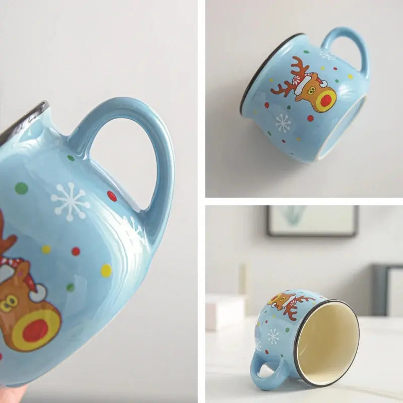 Ceramic Christmas Cartoon Mug Auraveia