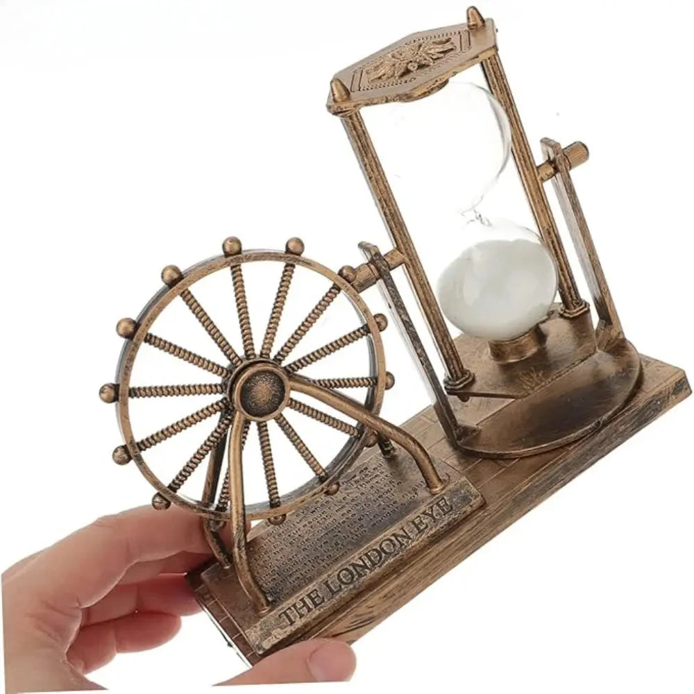 Creative Student Gift Retro Ferris Wheel Quicksand Hourglass Ornaments Domestic Ornaments Crafts - Auraveia