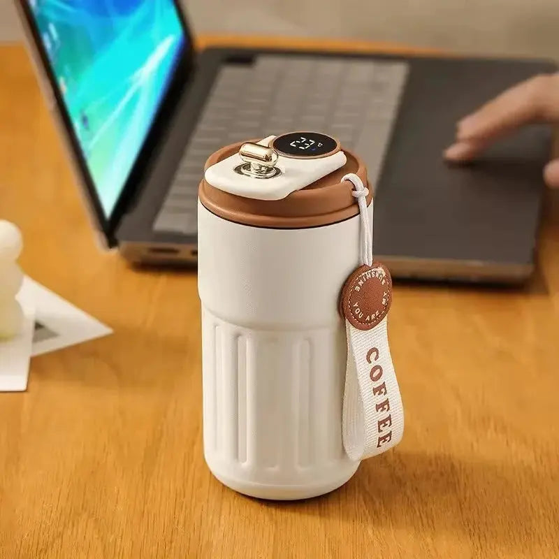 Smart Insulated Coffee Cup Auraveia