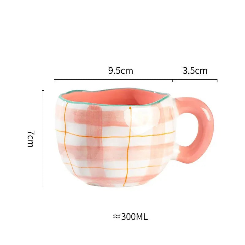 Handmade Irregular Ceramic Mug Auraveia