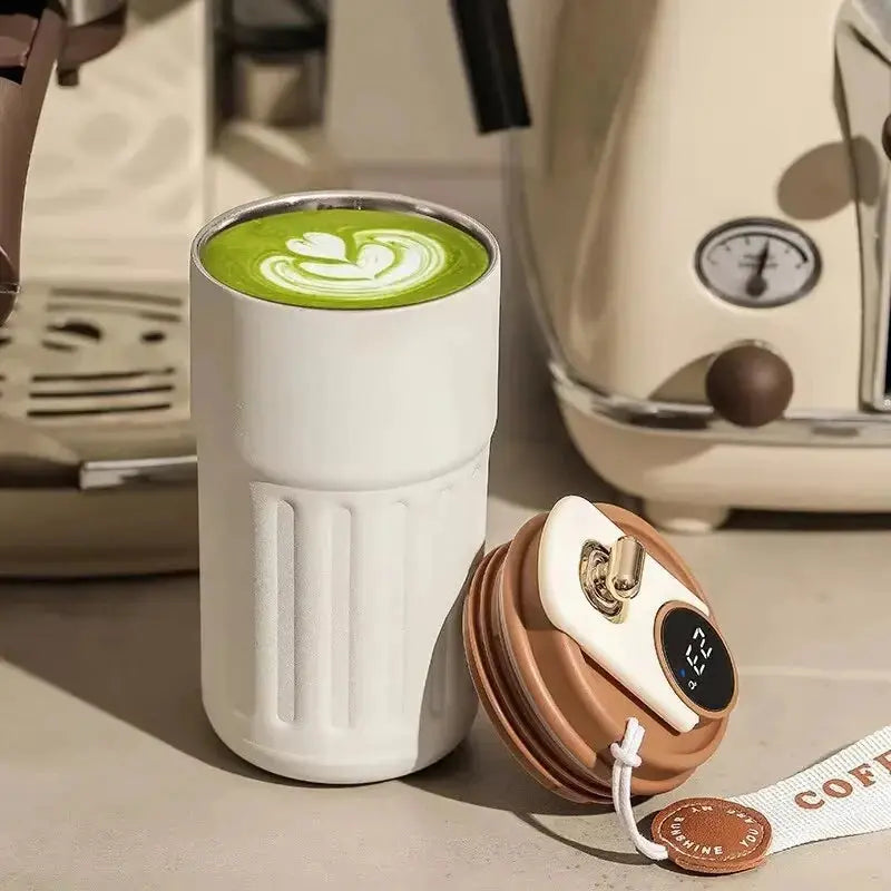 Smart Insulated Coffee Cup Auraveia