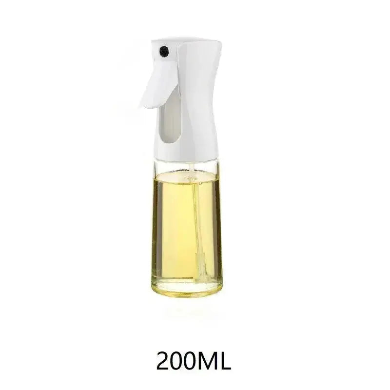 1pc 200ml/300ml Oil Spray Bottle Kitchen Cooking Olive Oil Dispenser Camping BBQ Baking Vinegar Soy Sauce Sprayer Containers - Auraveia