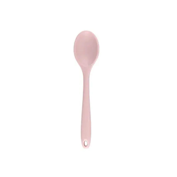 Long Handle Silicone Ladle Soup Spoon Colander Ramen Noodles Tablespoons Scoop Rice Salad Stirring Spoons Kitchen Teaspoons - Auraveia