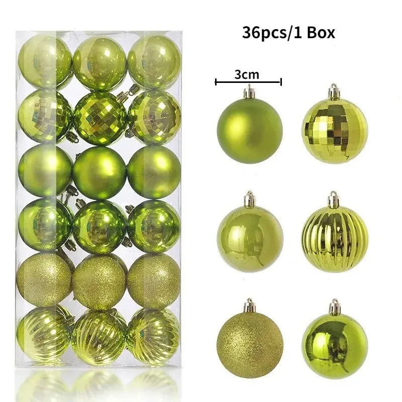 Christmas Ornament Tree Balls Auraveia