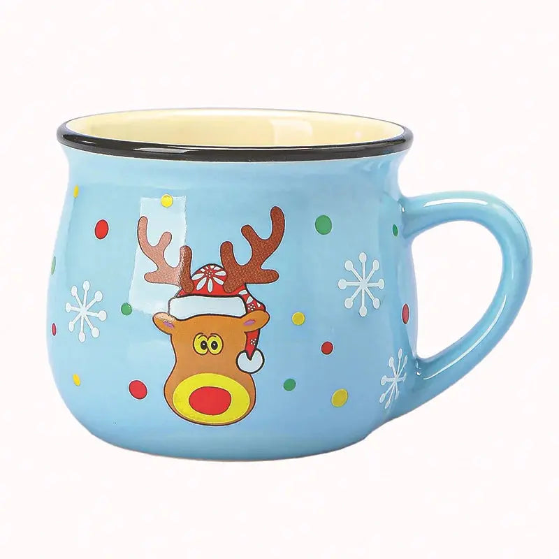 Ceramic Christmas Cartoon Mug Auraveia