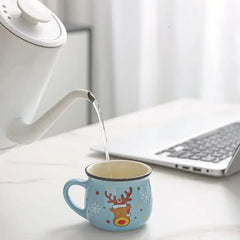 Ceramic Christmas Cartoon Mug Auraveia