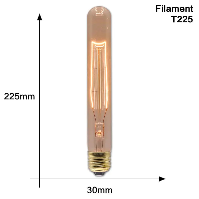 Retro Edison Bulb Lamps E27 40W 220V 110V Bedroom Industrial Loft Vintage Light Bulb For Home Decor T45 A19 ST64 G80 G95 Lamp - Auraveia