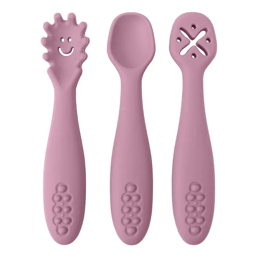 Silicone Baby Feeding Utensils Set Auraveia