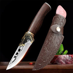 Kitchen Boning Knives Handmade Forged Butcher Cooking Knife Meat Cleaver Chopping Vegetables Stainless Steel Chef Cutting Knife - Auraveia