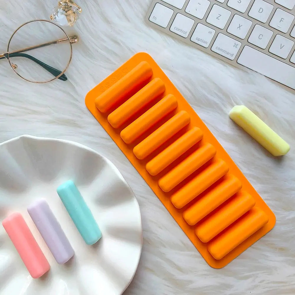 1PC Silicone Ice Bar Mold Bread Biscuit Mafen Cup Cake Mold Kitchen Baking Tray High-temperature Baking Tool - Auraveia