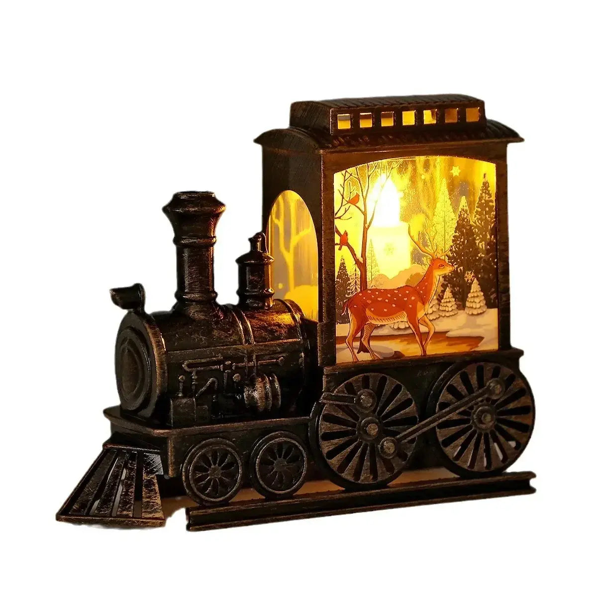 Vintage LED Train Night Lamp Auraveia