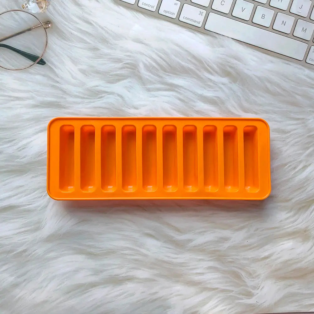 1PC Silicone Ice Bar Mold Bread Biscuit Mafen Cup Cake Mold Kitchen Baking Tray High-temperature Baking Tool - Auraveia