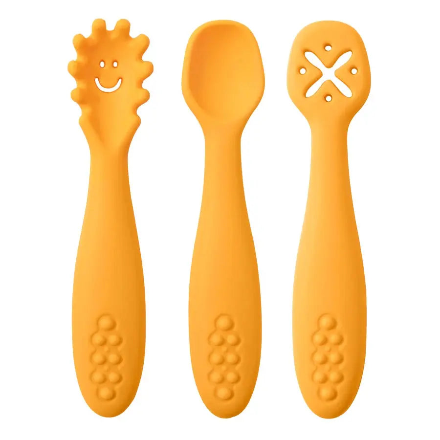 Silicone Baby Feeding Utensils Set Auraveia