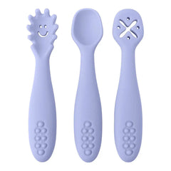 Silicone Baby Feeding Utensils Set Auraveia