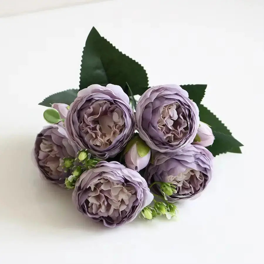 Artificial Peony Rose Bouquet Auraveia