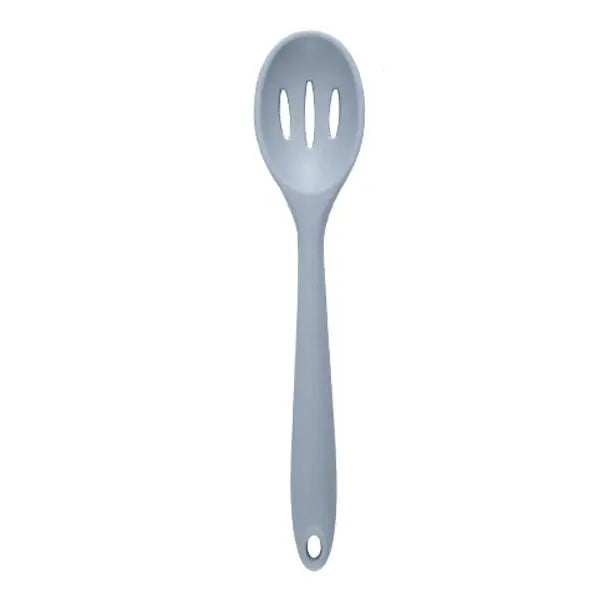 Long Handle Silicone Ladle Soup Spoon Colander Ramen Noodles Tablespoons Scoop Rice Salad Stirring Spoons Kitchen Teaspoons - Auraveia