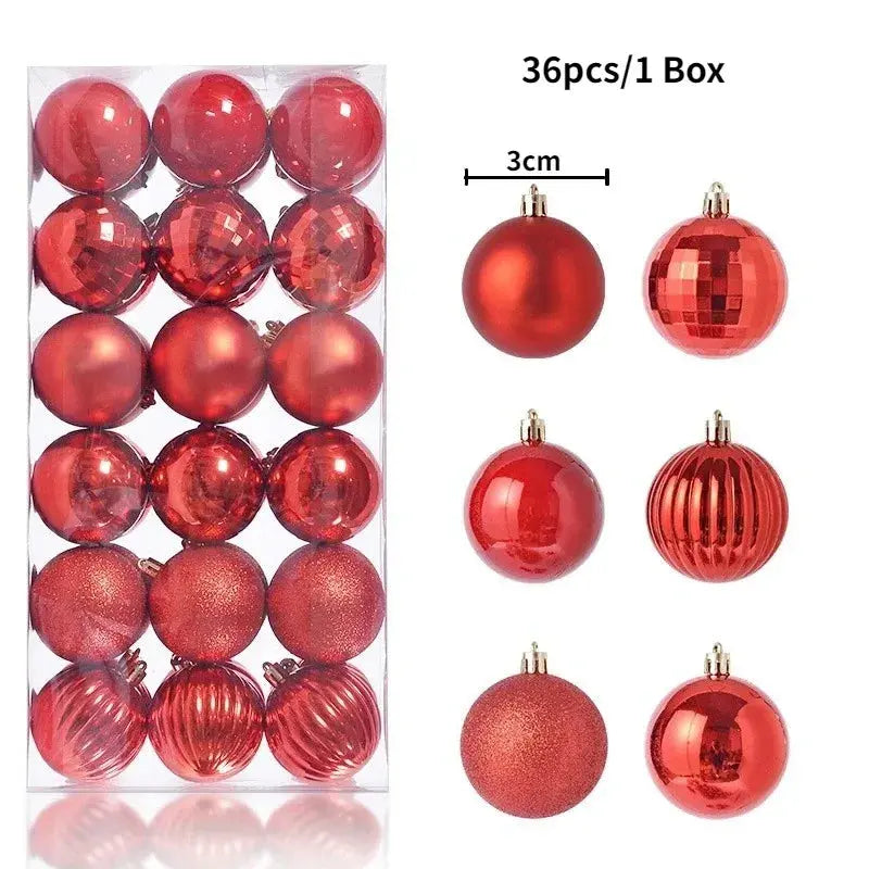 Christmas Ornament Tree Balls Auraveia