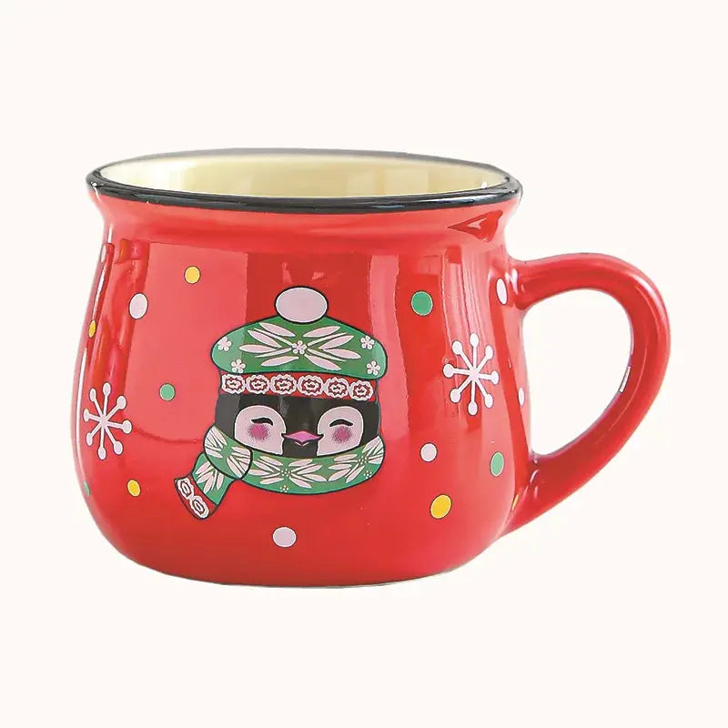 Ceramic Christmas Cartoon Mug Auraveia