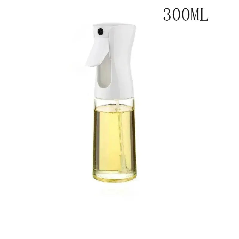 1pc 200ml/300ml Oil Spray Bottle Kitchen Cooking Olive Oil Dispenser Camping BBQ Baking Vinegar Soy Sauce Sprayer Containers - Auraveia