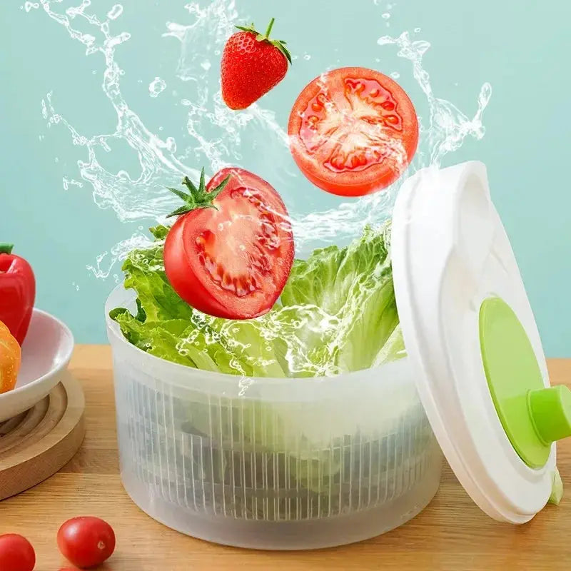 Leafy Greens Salad Spinner Auraveia