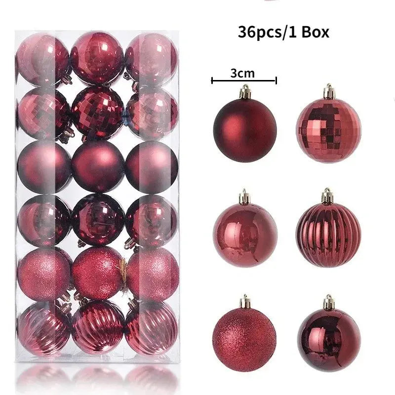 Christmas Ornament Tree Balls Auraveia