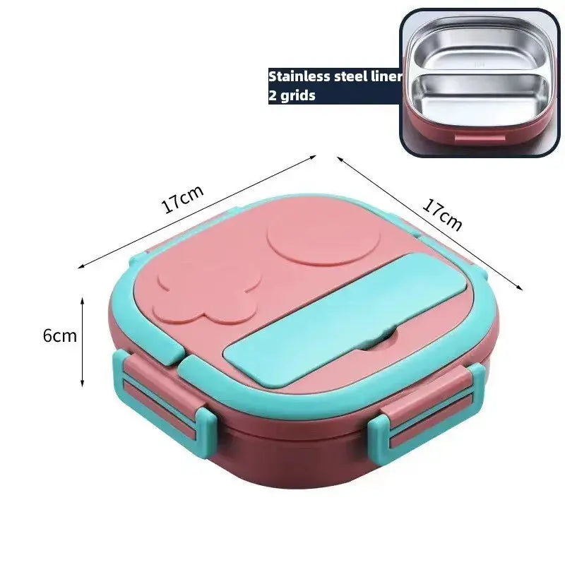 Outing Tableware 304 Portable Stainless Steel Lunch Box Baby Child Student Outdoor Camping Picnic Food Container Bento Box - Auraveia