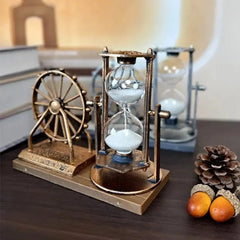 Creative Student Gift Retro Ferris Wheel Quicksand Hourglass Ornaments Domestic Ornaments Crafts - Auraveia