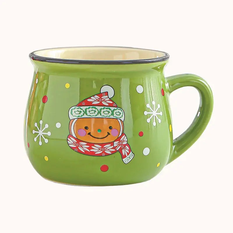 Ceramic Christmas Cartoon Mug Auraveia