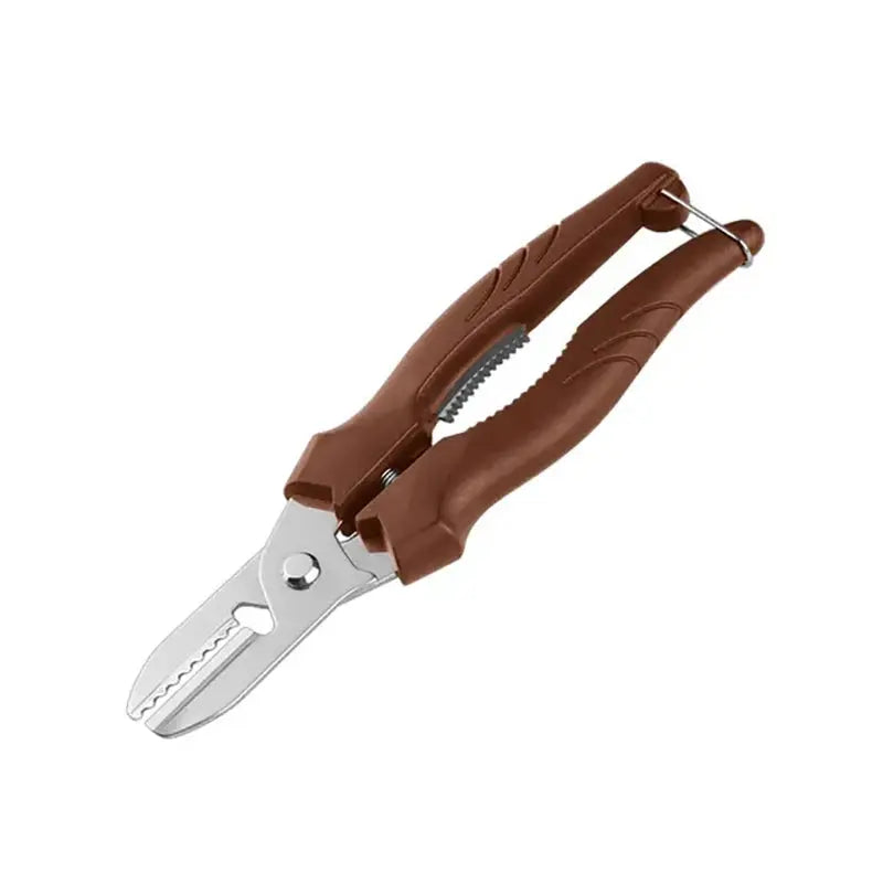 Multipurpose Chestnut Scissors Peeler Chestnut Shell Peeling and Leather Clip Cross Cutting Knife Chestnut Peeler For Kitchen - Auraveia