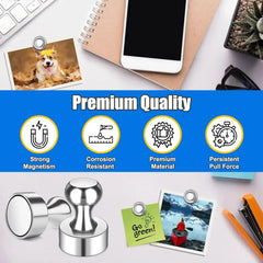 Neodymium Magnet Super Strong Magnetic Refrigerator Kitchen Whiteboard Durable Magnetic Powerful Hardware Fridge Magnets Home - Auraveia