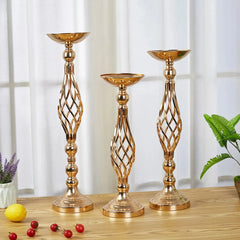 Golden Iron Table Candle Holder Auraveia