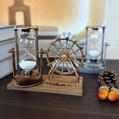 Creative Student Gift Retro Ferris Wheel Quicksand Hourglass Ornaments Domestic Ornaments Crafts - Auraveia