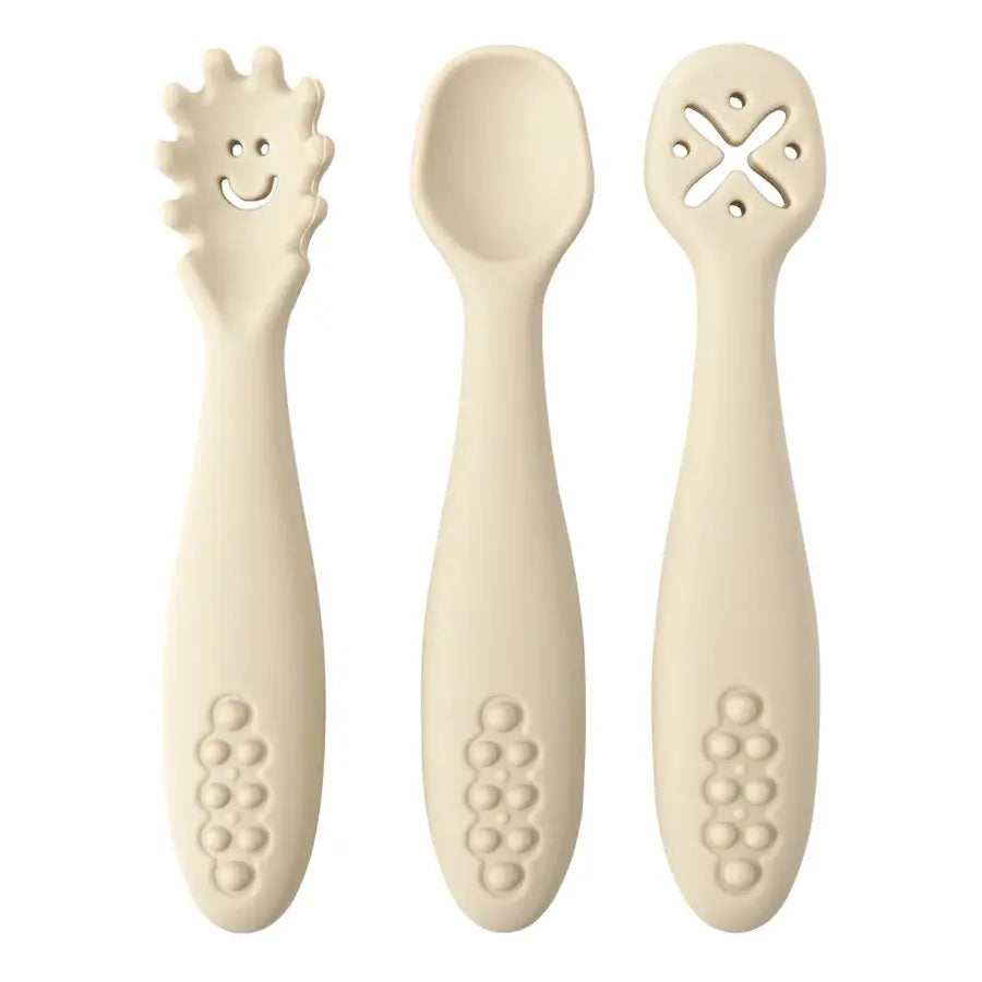 Silicone Baby Feeding Utensils Set Auraveia