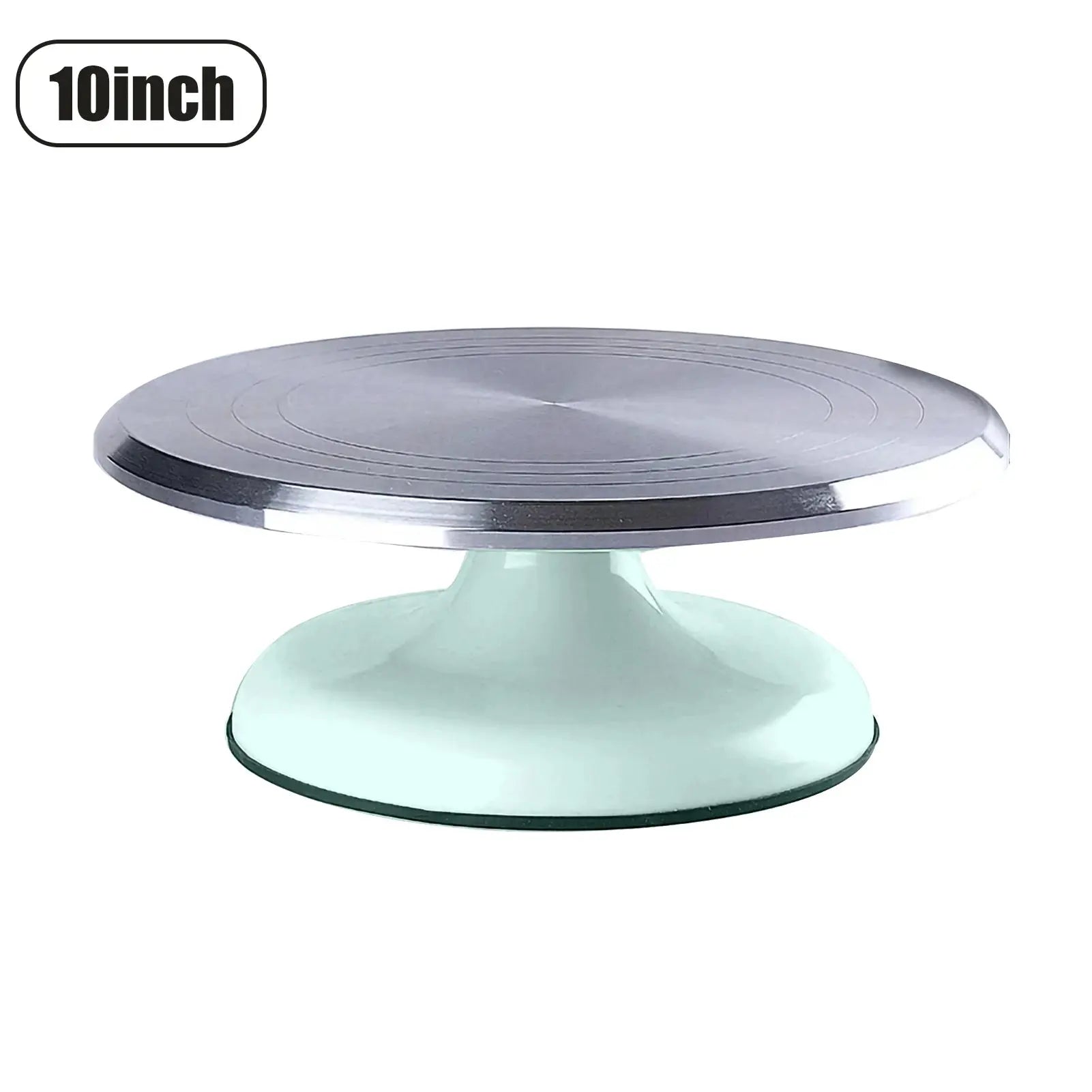 Cake Turntable Cake Decorating Table Household Baking Tools DIY Decorating Turntable 10 Inch/12 Inch Aluminum Alloy Auraveia