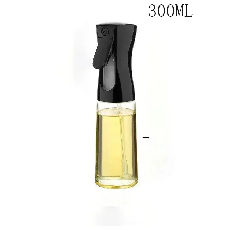 1pc 200ml/300ml Oil Spray Bottle Kitchen Cooking Olive Oil Dispenser Camping BBQ Baking Vinegar Soy Sauce Sprayer Containers - Auraveia