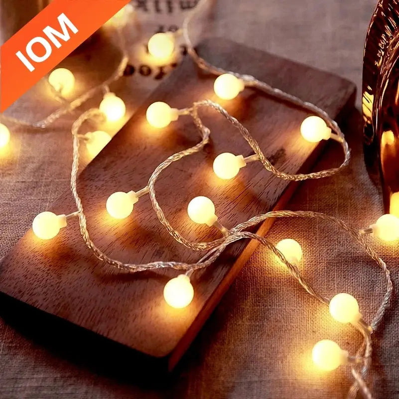 10M USB Battery LED String Lights Auraveia