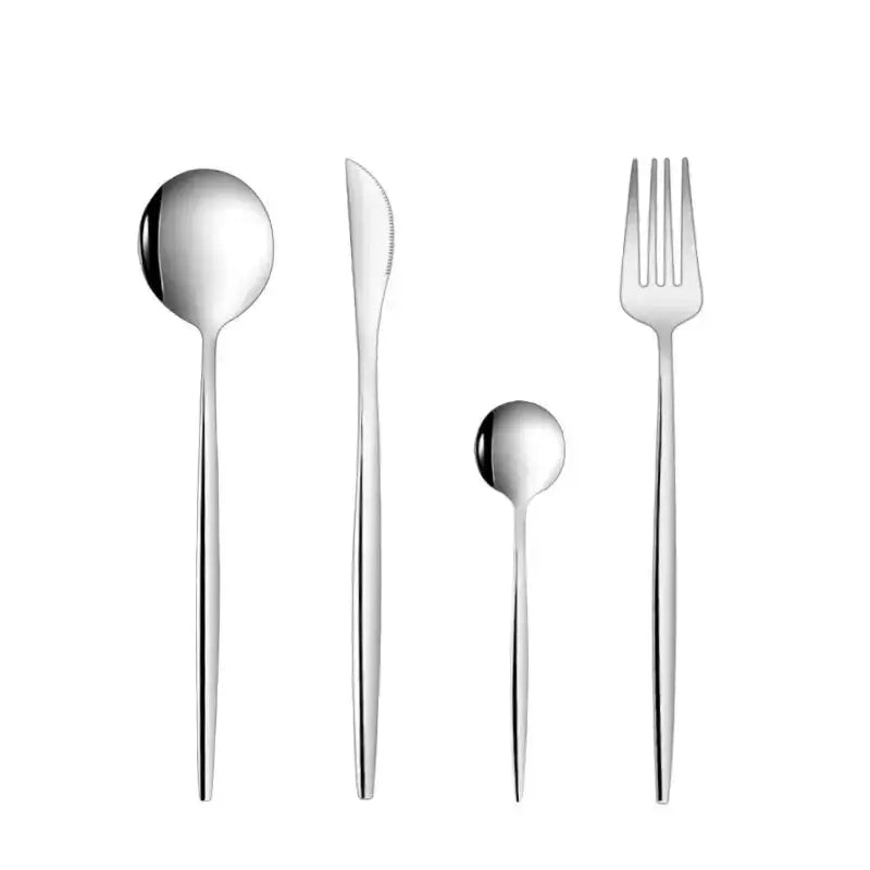 Golden Stainless Steel Cutlery Set Auraveia