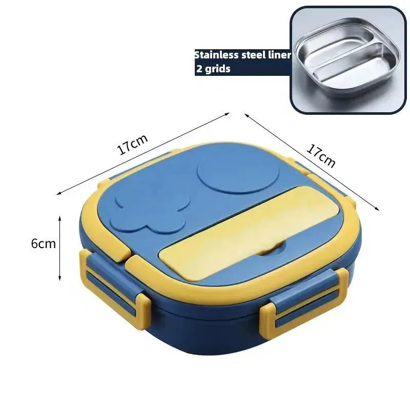 Outing Tableware 304 Portable Stainless Steel Lunch Box Baby Child Student Outdoor Camping Picnic Food Container Bento Box - Auraveia